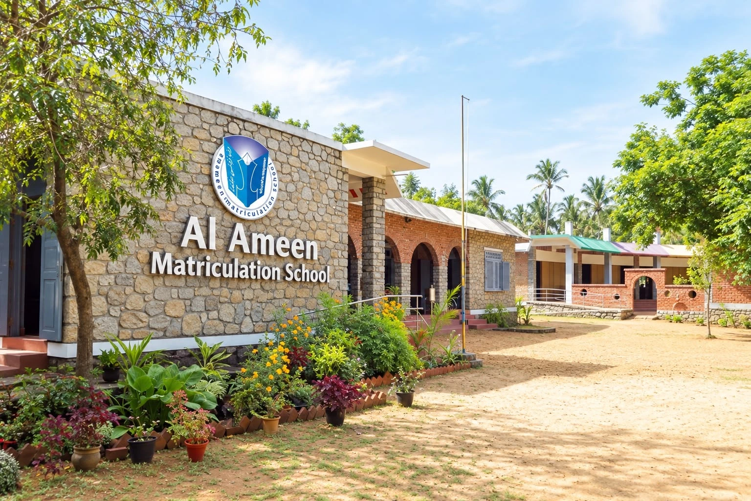 Al-Ameen Matriculation School campus